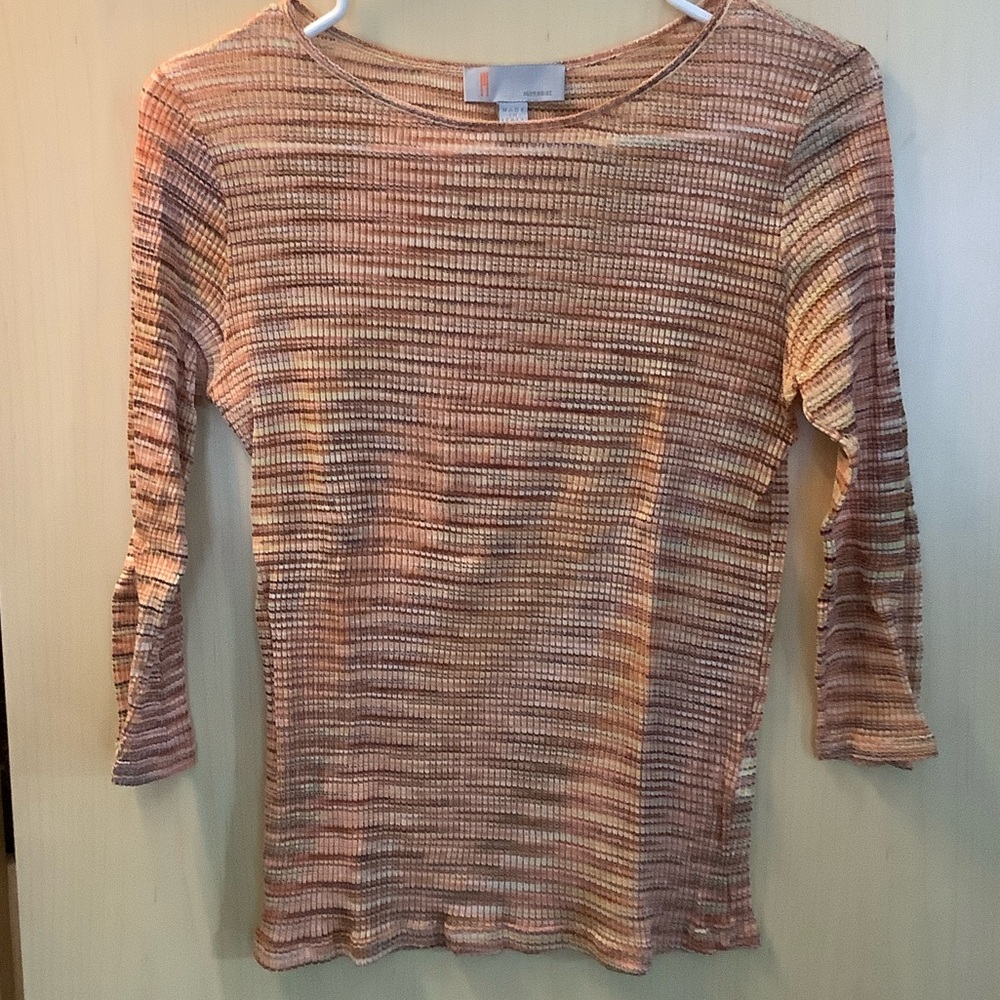 Missoni Multicolor Ribbed Blouse